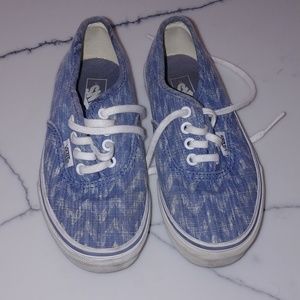 Girls denim look vans